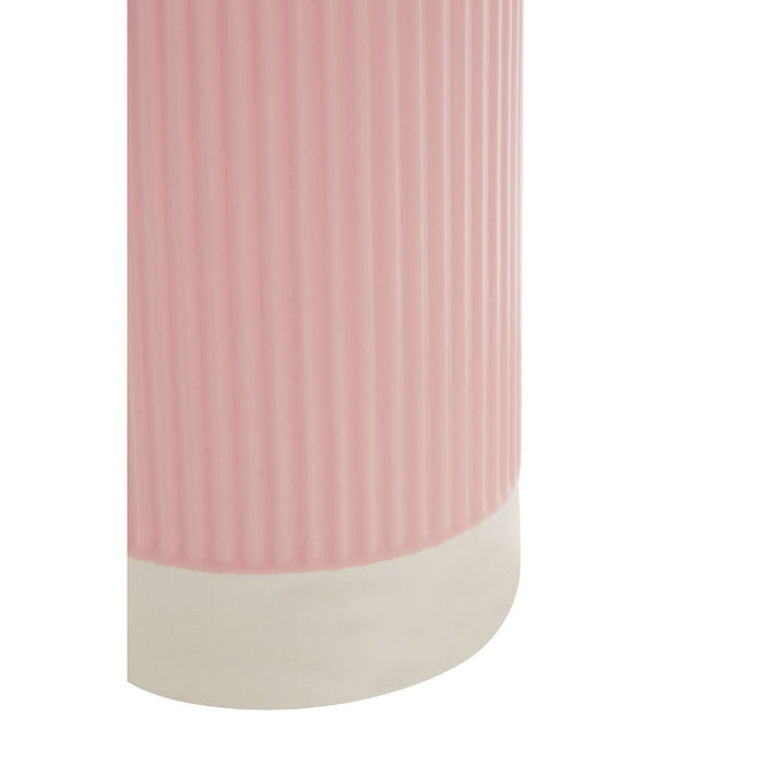 Geo Pink/Oak Storage Canister - 2 Sizes