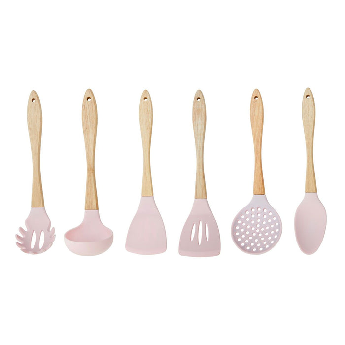 Sustainable Pastel Kitchen Utensils Set (7 Pc)