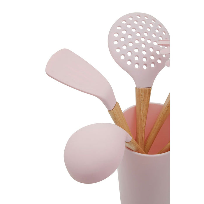 Sustainable Pastel Kitchen Utensils Set (7 Pc)