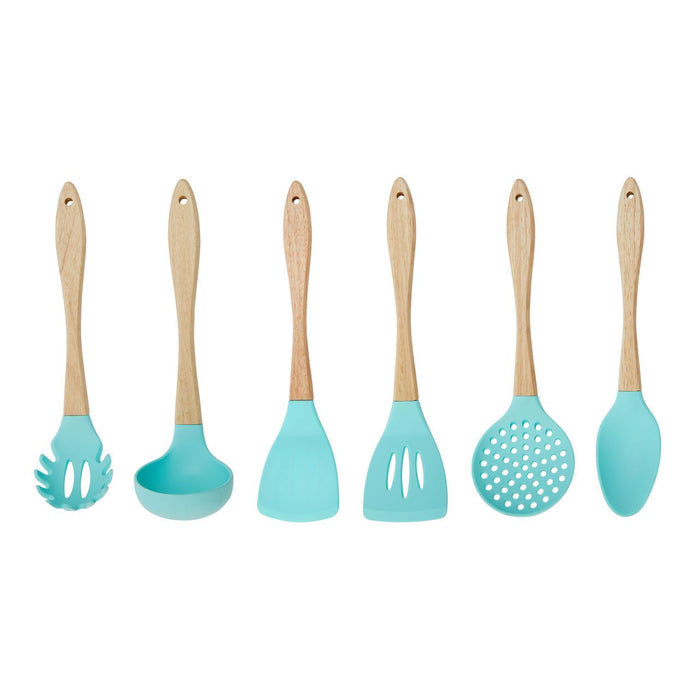 Sustainable Pastel Kitchen Utensils Set (7 Pc)