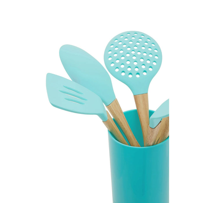 Sustainable Pastel Kitchen Utensils Set (7 Pc)