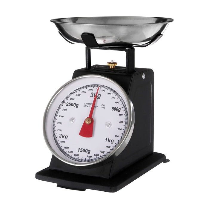 Matt Black Kitchen Scale - 3KG