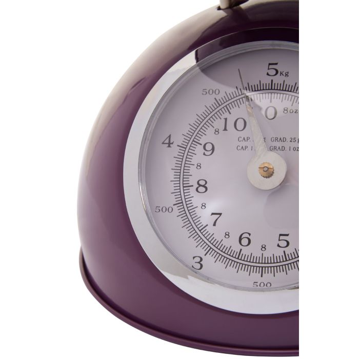 Round Half Circle Design Kitchen Scale 5KG - Purple