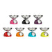 Round Half Circle Design Kitchen Scale 5KG - Red - Modern Home Interiors