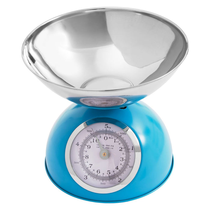 Round Half Circle Design Kitchen Scale 5KG - Blue