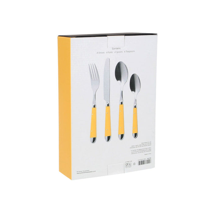 Brasserie 16Pc Cutlery Set - 9 Colours Available - Modern Home Interiors