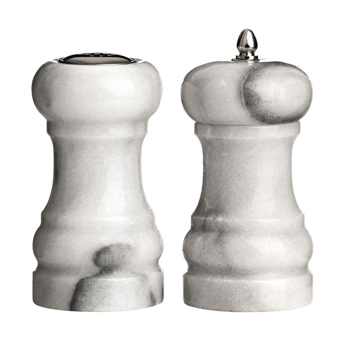 Marble Salt and Pepper Large Shaker & Mill Set - Modern Home Interiors