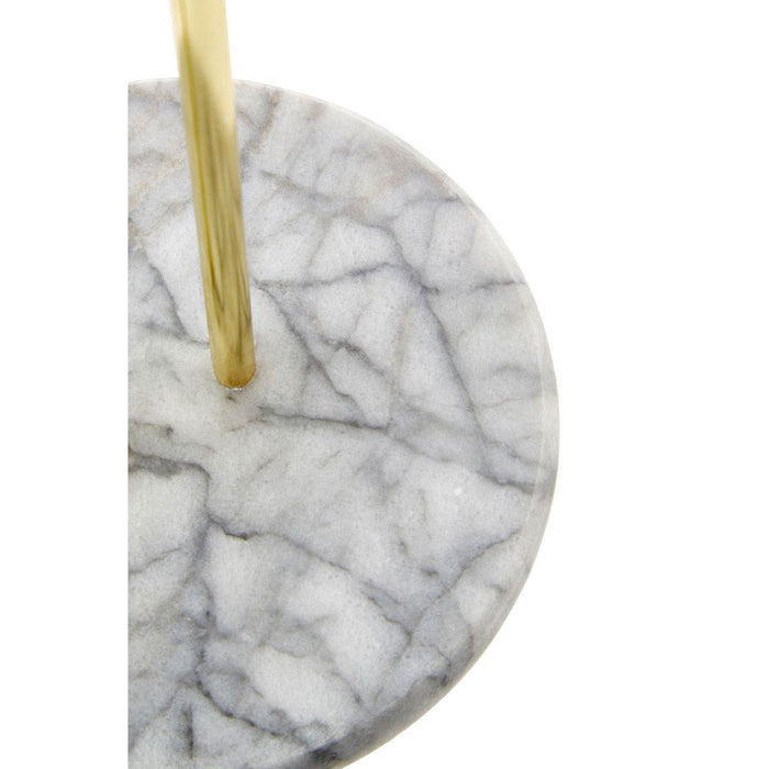 White Marble/Brass Gold Kitchen Roll Holder - Modern Home Interiors