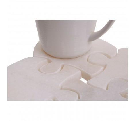 Marble Jigsaw Coasters - Modern Home Interiors