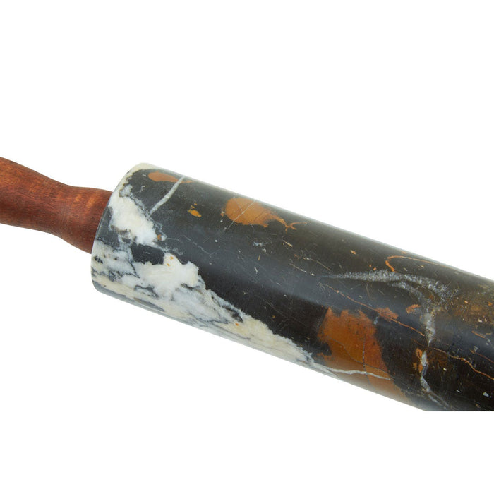 Ziarat Black and Gold Marble Rolling Pin - Modern Home Interiors