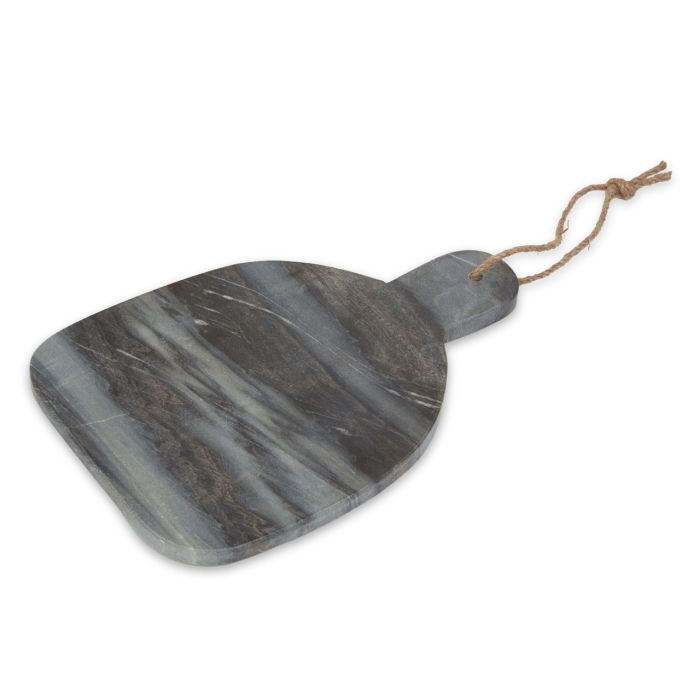 Marble Rounded Chopping Board - Grey