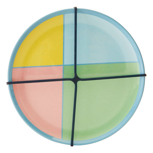 MIMO SET OF 4 MELAMINE DINNER PLATES - Modern Home Interiors