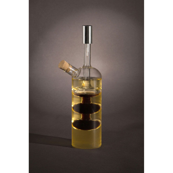 Oil and Vinegar Dispenser Apparatus Pourer / Sprayer Glass Bottle