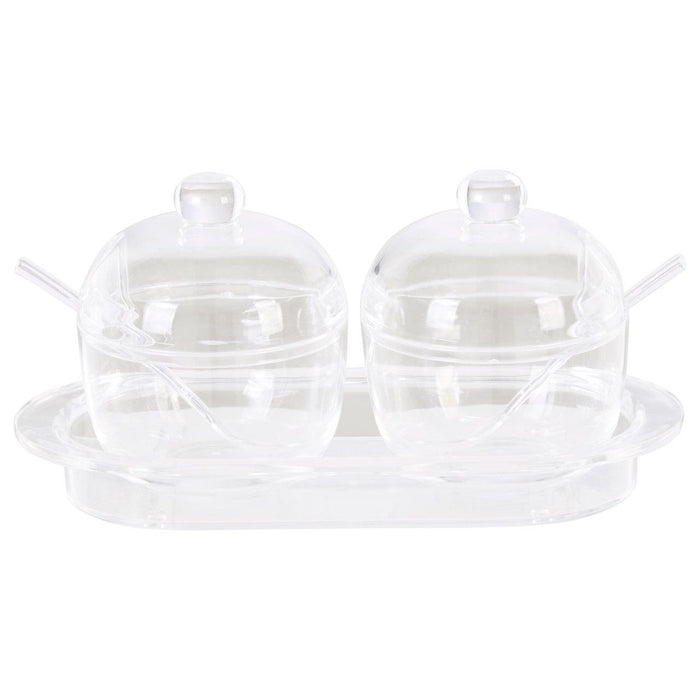 Gozo Set of 2 Condiment Containers - Modern Home Interiors