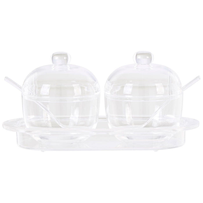 Gozo Set of 2 Condiment Containers - Modern Home Interiors