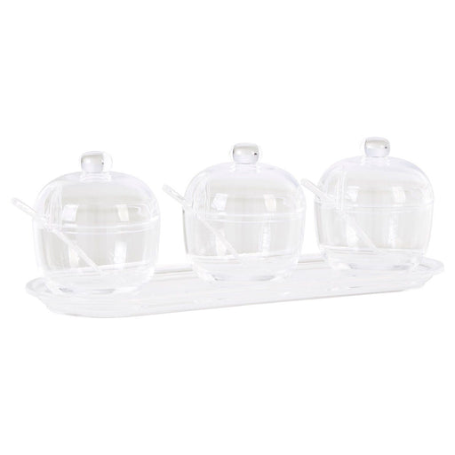 Gozo Set of 3 Condiment Containers - Modern Home Interiors