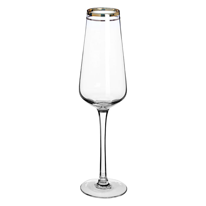 Charles Champagne Glasses - (4pc)