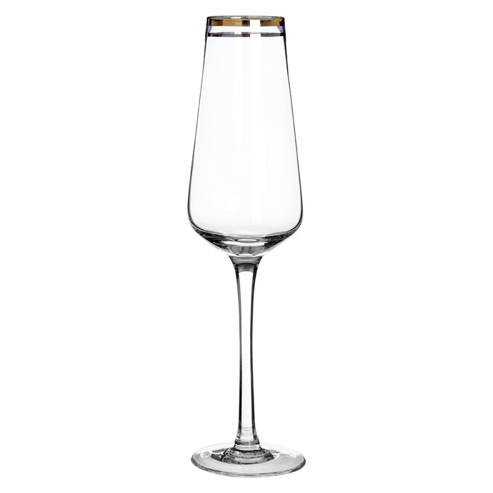 Charles Champagne Glasses - (4pc)