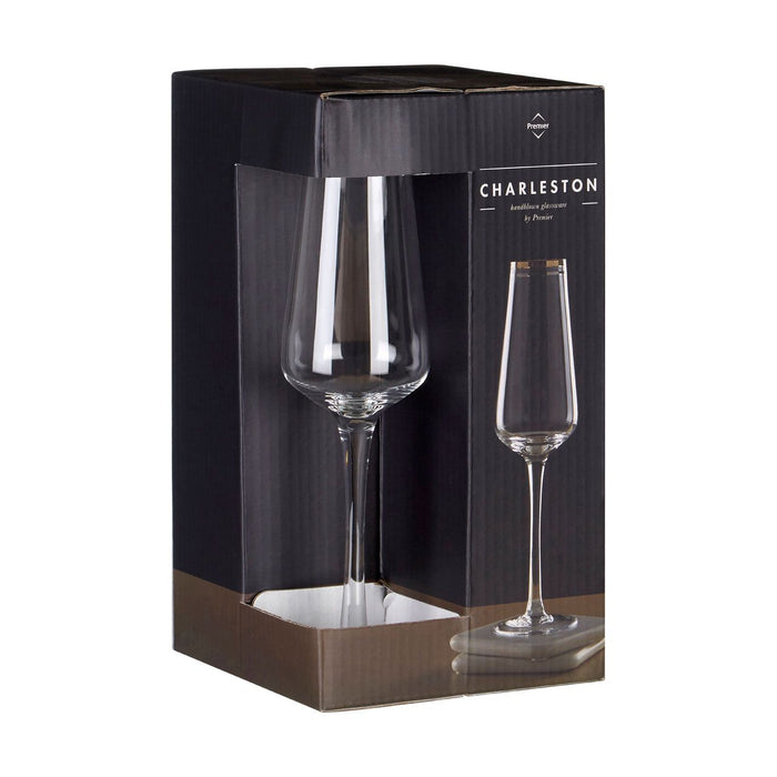 Charles Champagne Glasses - (4pc)