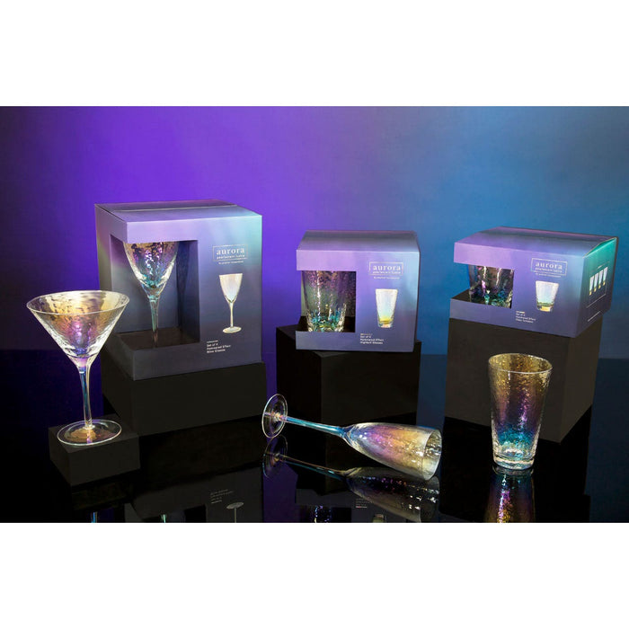 Set of 4 Aurora Wine Glasses - 337ml - Modern Home Interiors