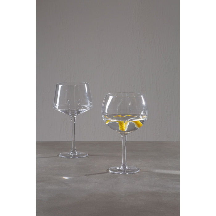 SET OF 2 CLEAR GIN GLASSES - Modern Home Interiors