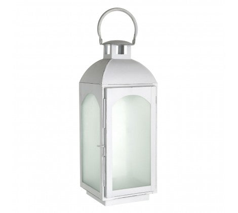 Complements Silver Lantern - Small - Modern Home Interiors