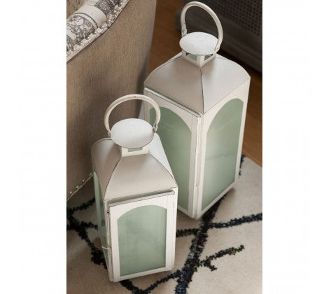 Complements Silver Lantern - Large - Modern Home Interiors