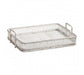 Rustic Style Rectangular Tray - Green - Modern Home Interiors