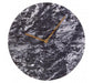 Lamonte Black Marble Wall Clock - Modern Home Interiors