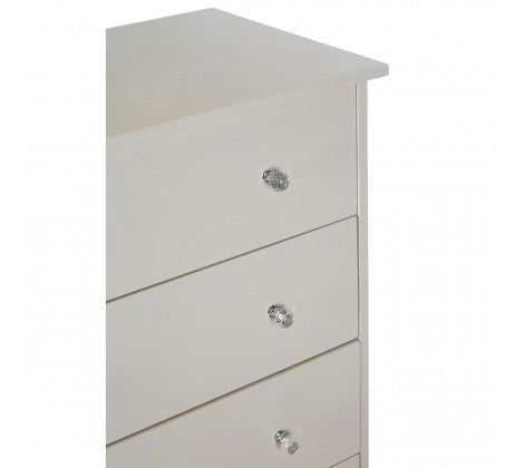 Emily Kids Ivory 4 Drawer Chest - Modern Home Interiors