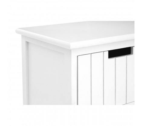 New England White 6 Drawer Chest - Modern Home Interiors