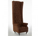 Regents Park Tall Porter Grande Armchair - Brown - Modern Home Interiors