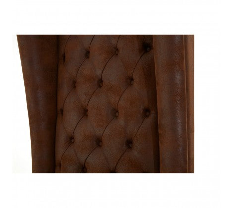 Regents Park Tall Porter Grande Armchair - Brown - Modern Home Interiors