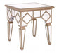 Medina Mirrored Side Table - Modern Home Interiors