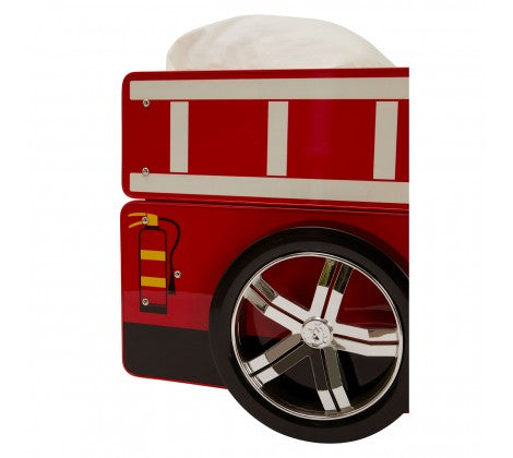 Kids Red Fire Engine Bed - Modern Home Interiors