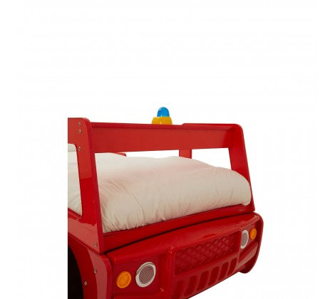 Kids Red Fire Engine Bed - Modern Home Interiors