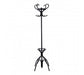 Matte Black Floorstanding Coat Stand - Modern Home Interiors