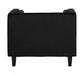 Felisa Black Velvet Chair - Modern Home Interiors