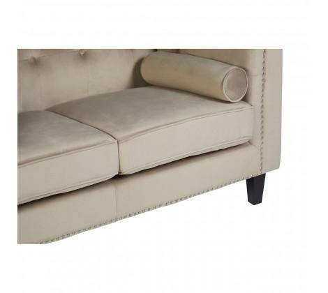 Felisa 2 Seat Mink Velvet Sofa - Modern Home Interiors