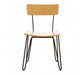 District Rustic Steel Chair - Modern Home Interiors