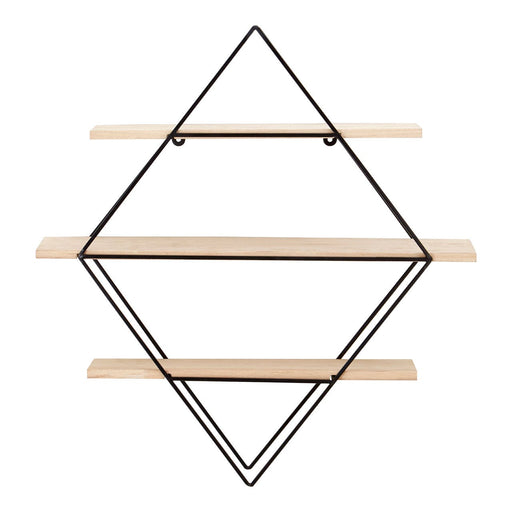 Brixton 3 Tier Rhombus Shelves - Modern Home Interiors