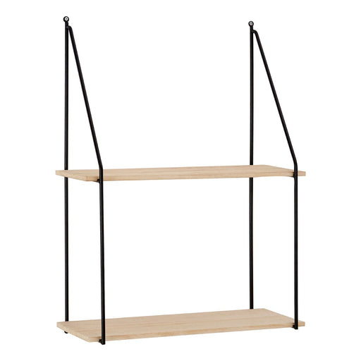 Brixton 2 Tier Metal Shelf - Modern Home Interiors