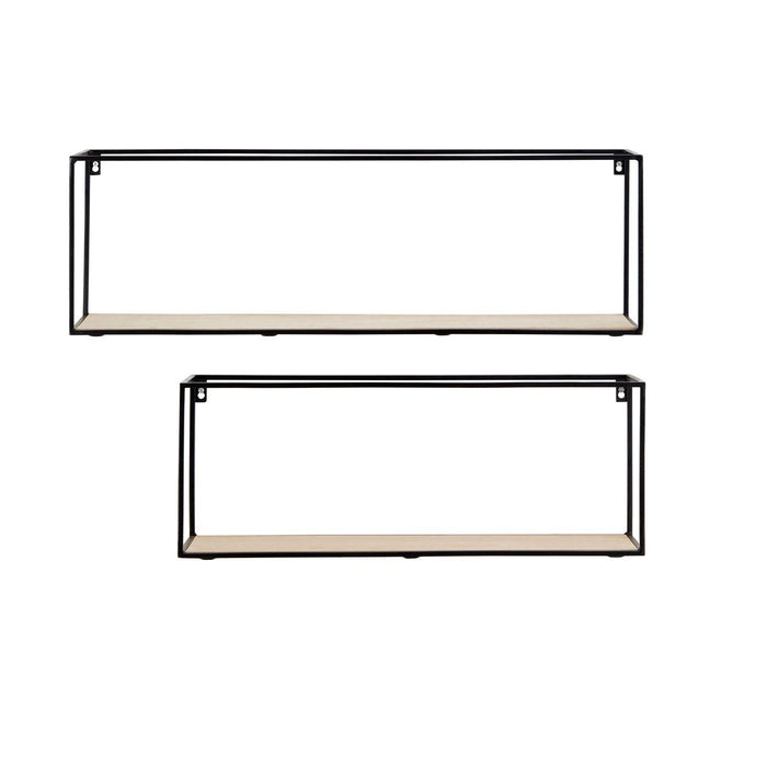 Brixton Set of 2 Cuboid Shelves - Modern Home Interiors