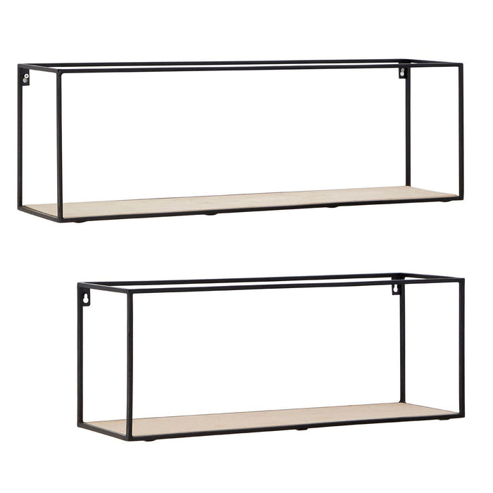 Brixton Set of 2 Cuboid Shelves - Modern Home Interiors