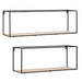 Brixton Set of 2 Cuboid Shelves - Modern Home Interiors