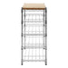 Frankfurt Premium 5 Tier Wine Rack - Modern Home Interiors