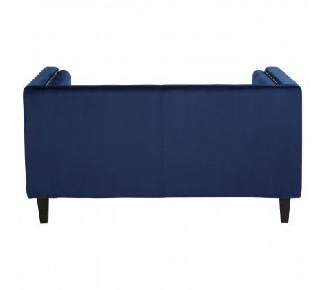 Felisa 2 Seat Midnight Velvet Sofa - Modern Home Interiors