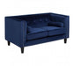 Felisa 2 Seat Midnight Velvet Sofa - Modern Home Interiors