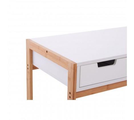 Rostok White Desk - Modern Home Interiors