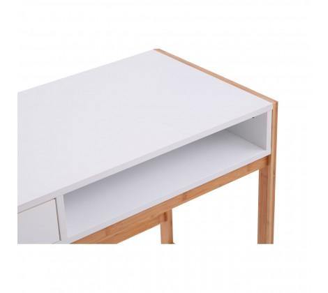 Rostok White Desk - Modern Home Interiors